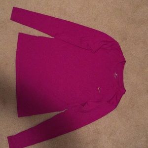 Purple Nike Dri-Fit long sleeve